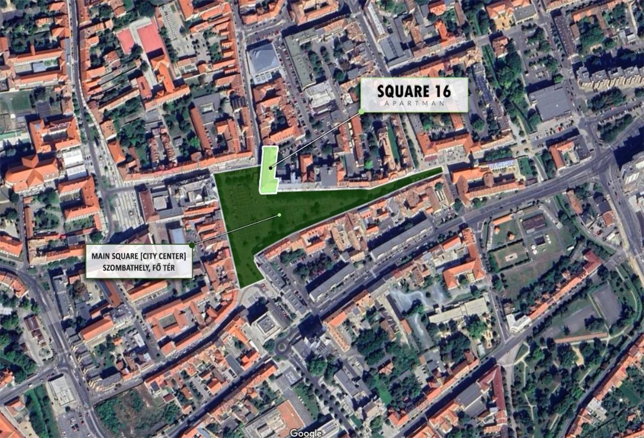 Square 16 Apartman - Absolutely Central Location With Self Check In Σζομπαθέλι Εξωτερικό φωτογραφία